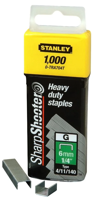 Stanley Nieten Type G - 1000 stuks - 6mm