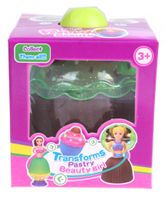 LG Imports tienerpop Cupcake meisjes 9 x 7 cm geel - thumbnail