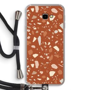 Terrazzo N°22: Samsung Galaxy J4 Plus Transparant Hoesje met koord