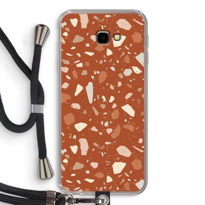 Terrazzo N°22: Samsung Galaxy J4 Plus Transparant Hoesje met koord