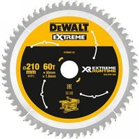 DeWalt Accessoires DT99567 XR Cirkelzaagblad 210x30mm 60 tands - DT99567-QZ - thumbnail