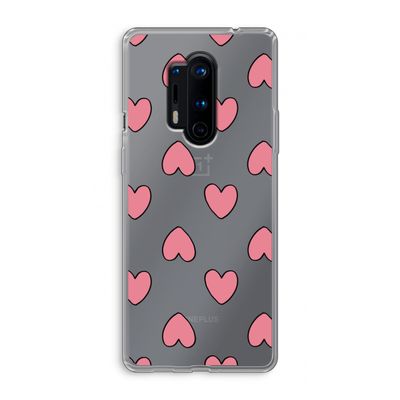 Ondersteboven verliefd: OnePlus 8 Pro Transparant Hoesje