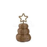 PTMD Kerstboompje Goud 20cm