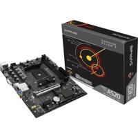 Sapphire 52119-04-40G Moederbord Socket AMD AM4 Vormfactor Micro-ATX Moederbord chipset AMD® A520