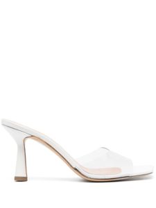 Giuliano Galiano mules Roseglamour 70 mm en cuir - Blanc