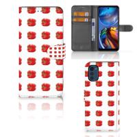 Motorola Moto E32 | Moto E32s | Book Cover | Paprika Red