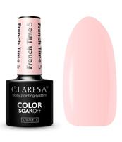 Claresa uv/led gellak 5ml french time 5 Claresa uv/led gellak 5ml french time 5