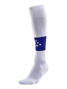 Craft 1905581 Squad Contrast Sock - White/Club Cobolt - 37/39