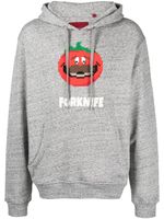 Mostly Heard Rarely Seen 8-Bit hoodie Forknife - Gris