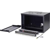 Digitus DN-49203-SET 19inch-patchkast 7 HE Zwart