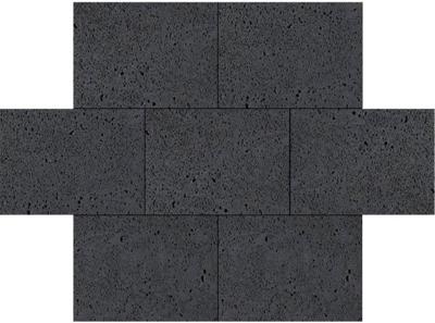 Tegel Carbon oud hollands 40 x 60 x 7 cm - Gardenlux