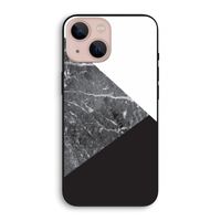 Combinatie marmer: iPhone 13 mini Biologisch afbreekbaar hoesje