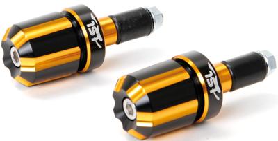 LSL Handlebar plugs alu sw/go