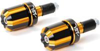 LSL Handlebar plugs alu sw/go