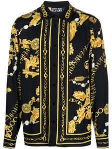 Versace Jeans Couture chemise à motif baroque - Noir