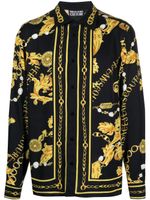 Versace Jeans Couture chemise à motif baroque - Noir - thumbnail