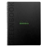 Notitieboek rhodia greenbook recycled a5+ lijn sc | 5 stuks