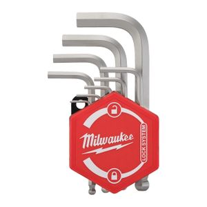 Milwaukee Accessoires Inbussleutel set kort (9-delig) - 4932492399 4932492399