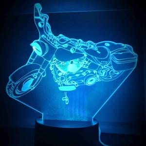 3D LED LAMP - MOTOR 2 - Ontwerp-zelf.nl