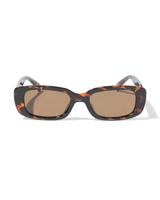 HEMA Dameszonnebril Rechthoekig (Brown)