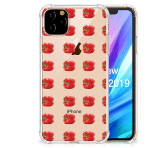 Apple iPhone 11 Pro Max Beschermhoes Paprika Red