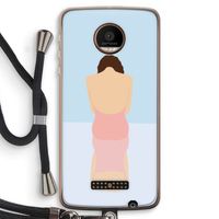 Mirror: Motorola Moto Z Force Transparant Hoesje met koord