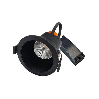 LED Capsule Downlight 6W/9W 2.700K 40º IP44 Zwart