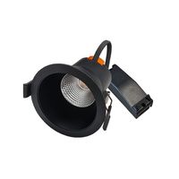 LED Capsule Downlight 6W/9W 2.700K 40º IP44 Zwart