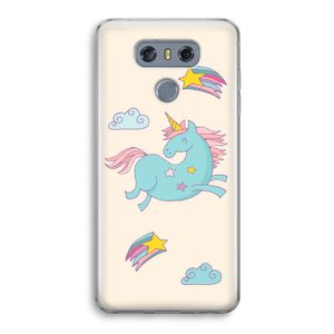 Vliegende eenhoorn: LG G6 Transparant Hoesje