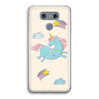 Vliegende eenhoorn: LG G6 Transparant Hoesje
