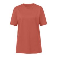 T-shirt van bio-katoen, terracotta Maat: XXL