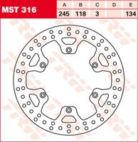TRW Remschijf, remschijven voor de moto, MST316