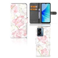OPPO A77 5G | A57 5G Hoesje Lovely Flowers | Portemonnee hoesje
