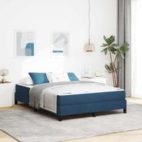 Boxspring bed Anders Blauw 140 x 200 cm Stof