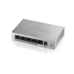 Zyxel GS1005HP Unmanaged Gigabit Ethernet (10/100/1000) Power over Ethernet (PoE) Zilver