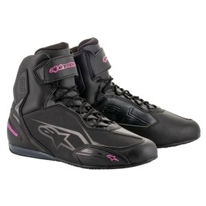 ALPINESTARS Stella Faster-3, Motorschoenen, Zwart-Fuchsia