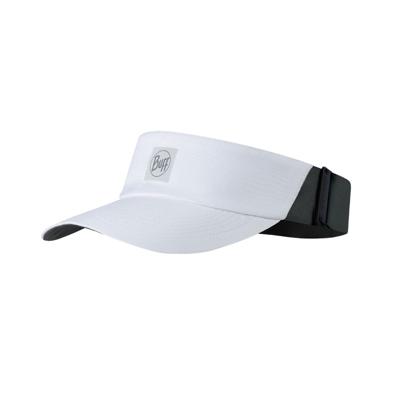 Buff Go VIsor Solid White OS