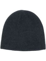 N.Peal bonnet double épaisseur en cachemire - Bleu - thumbnail