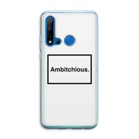 Ambitchious: Huawei P20 Lite (2019) Transparant Hoesje