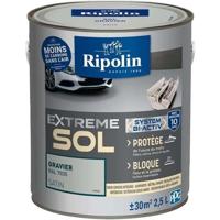 RIPOLIN Vloerverf voor binnen en buiten - Gravel Ral 7035 satijn, 2,5L