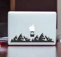 Bergen sticker laptop