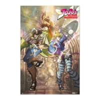 Poster Jojo&apos;s Bizarre Adventure Joseph Joestar & Caesar Zeppeli 61x91,5cm