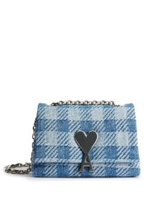 AMI Paris mini sac porté épaule Voulez-Vous - Bleu