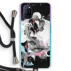 Camouflage de sommeil: Oppo A72 Transparant Hoesje met koord