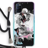 Camouflage de sommeil: Oppo A72 Transparant Hoesje met koord
