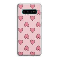 Ondersteboven verliefd: Samsung Galaxy S10 Plus Transparant Hoesje