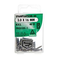 Spaanpl.schr. rvs 5.0x60mm 5st - Deltafix