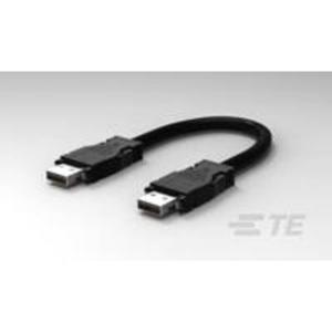 TE Connectivity USB-kabel USB-A bus, USB-A bus 5.00 m 2083112-5