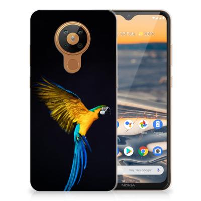 Nokia 5.3 | TPU Hoesje | Papegaai