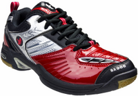 Saxon SX 900 squashschoenen (Kleur: rood/zwart, Maat: 44) - thumbnail